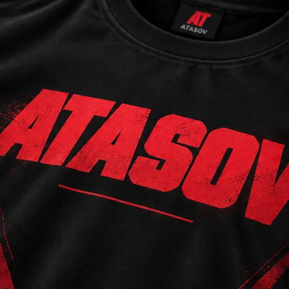 ATASOV T-SHIRT — крупный план